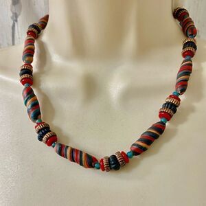 Fimo Clay beaded necklace